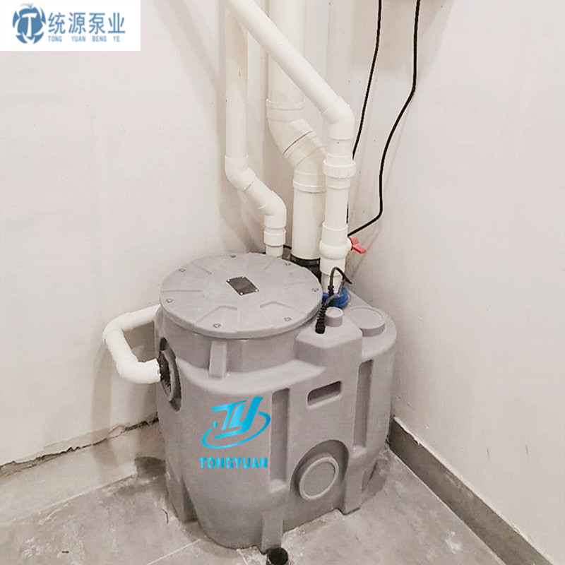 别墅污水提升器 安装图 